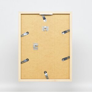 Marco de madera Top Cube 27x48 cm lila cristal de museo