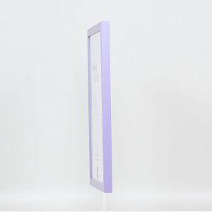 Marco de madera Top Cube 27x48 cm lila cristal de museo
