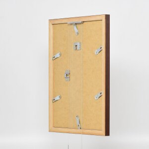 Efecto Marco de madera Top N palisandro 27x48 cm cristal de museo