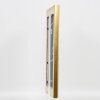 Efecto marco de madera perfil 95 oro 27x48 cm cristal normal