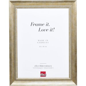 Efecto marco de madera maciza perfil 28 oro 27x48 cm...