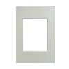 Passepartout corte bisel - 40x50 cm - crema