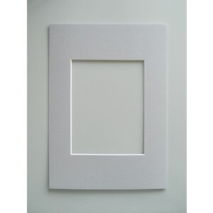 Walther Bevel Cut Passepartout 20x30 cm gris