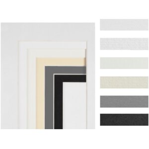 Walther Bevel Cut Passepartout 20x30 cm gris