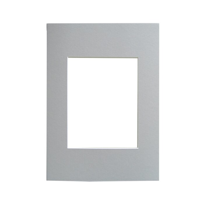 Walther passepartout biselado 30x40 cm para fotos 20x27 cm gris