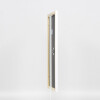 Efecto marco de madera perfil 2210 blanco 29,7x42 cm cristal antirreflejos