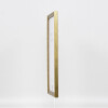 Efecto marco de madera perfil 2070 vidrio museo 29,7x42 cm oro