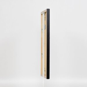 Marco de madera Effect Perfil 2070 Vidrio de museo 29,7x42 cm negro