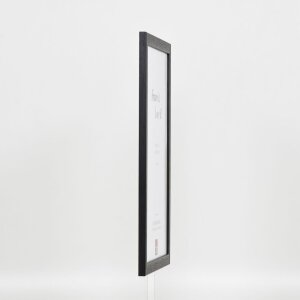 Efecto marco de madera perfil 2210 negro 30x30 cm cristal acrílico