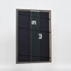 Efecto marco de madera maciza Perfil 25 verde 30x30 cm cristal antirreflejos