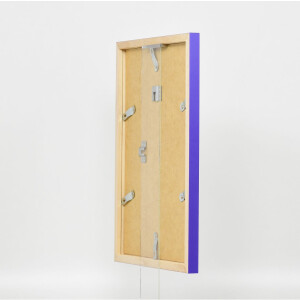 Marco de madera Top Cube 30x40 cm cristal Antireflex violeta