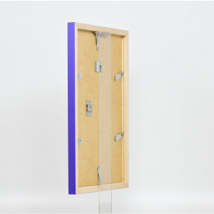 Marco de madera Top Cube 30x40 cm cristal Antireflex violeta