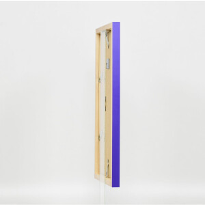 Marco de madera Top Cube 30x40 cm cristal Antireflex violeta