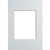 Passepartout biselado - 30x40 cm - blanco polar