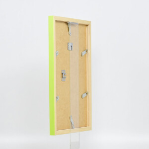 Marco de madera Top Cube 30x40 cm cristal de museo verde