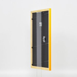 Efecto marco de madera perfil 89 marrón claro 30x45 cm cristal acrílico