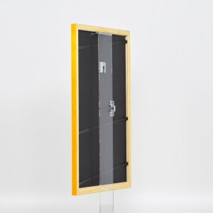 Efecto marco de madera perfil 89 marrón claro 30x45 cm cristal acrílico