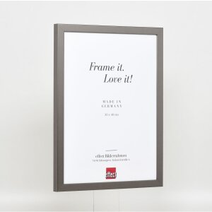 Marco de madera Top Cube 30x45 cm cristal platino antirreflejo