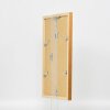 Efecto marco de madera perfil 33 roble 30x45 cm cristal museo