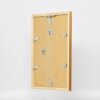 Efecto marco de madera perfil 33 roble 30x45 cm cristal museo