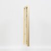 Marco de madera Cubo superior 30,5x91,5 cm cristal dorado normal