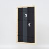 Efecto marco de madera perfil 38 blanco 30,5x91,5 cm cristal antirreflejos