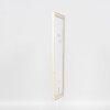 Efecto marco de madera perfil 38 blanco 30,5x91,5 cm cristal antirreflejos