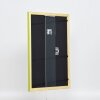 Efecto marco de madera perfil 89 verde 30,5x91,5 cm cristal antirreflejos
