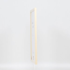 Efecto marco de madera perfil 89 blanco 30,5x91,5 cm cristal acrílico
