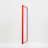 Efecto marco de madera perfil 89 rojo 30,5x91,5 cm cristal acrílico