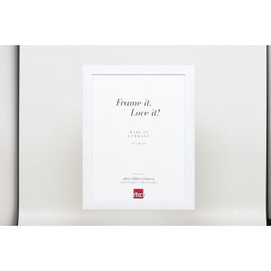 Efecto Marco 2311 blanco 30,5x91,5 cm Cristal antirreflectante