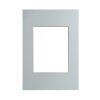 Passe-partout Walther corte biselado - 40x50 cm - blanco nieve