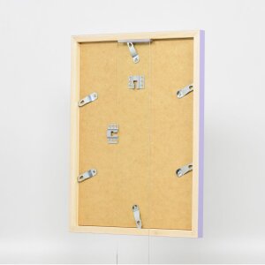 Marco de madera Top Cube 30,5x91,5 cm lila cristal de museo