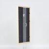Efecto marco de madera perfil 38 blanco 30,5x91,5 cm cristal de museo