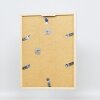Efecto marco de madera perfil 33 blanco 30,5x91,5 cm cristal de museo