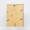 Efecto marco de madera perfil 33 wengué 30,5x91,5 cm cristal de museo