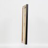 Marco efecto 2319 negro 30,5x91,5 cm cristal de museo