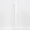Efecto marco de madera maciza perfil 30 blanco 30,5x91,5 cm cristal de museo