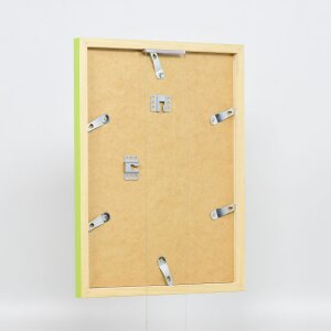 Marco de madera Top Cube 35x100 cm verde cristal normal