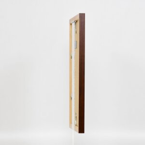 Efecto Marco de madera Top N palisandro 35x100 cm cristal antirreflectante