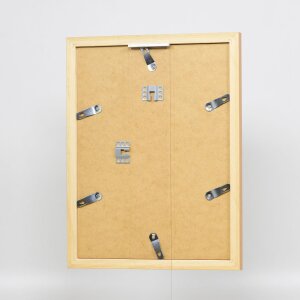 Marco de madera efecto abedul Top N 35x100 cm cristal de museo