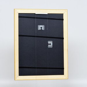 Efecto Madera Marco Barroco Perfil 37 oro antiguo 35x100 cm Vidrio Museo