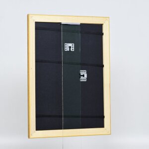Efecto Madera Marco Barroco Perfil 37 oro antiguo 35x100 cm Vidrio Museo