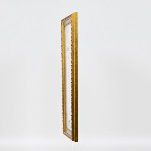 Efecto Madera Marco Barroco Perfil 37 oro antiguo 35x100 cm Vidrio Museo