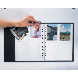 Fundas visibles Fotophan 10x15cm apaisadas blancas 250 fundas