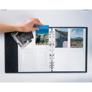 Fundas visibles Fotophan 10x15cm apaisadas blancas 250 fundas
