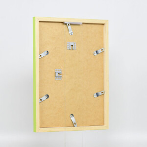 Marco de madera Top Cube 35x50 cm verde cristal normal