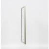 Efecto Marco de madera maciza Perfil 29 plata 40x40 cm Vidrio de museo