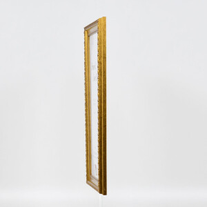 Marco Barroco Efecto Madera Perfil 37 oro antiguo 40x40 cm cristal de museo