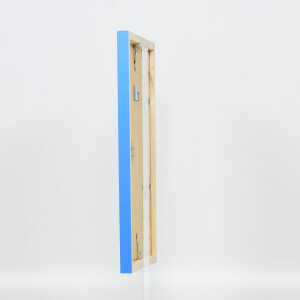 Marco de madera Top Cube 40x50 cm cristal acrílico azul